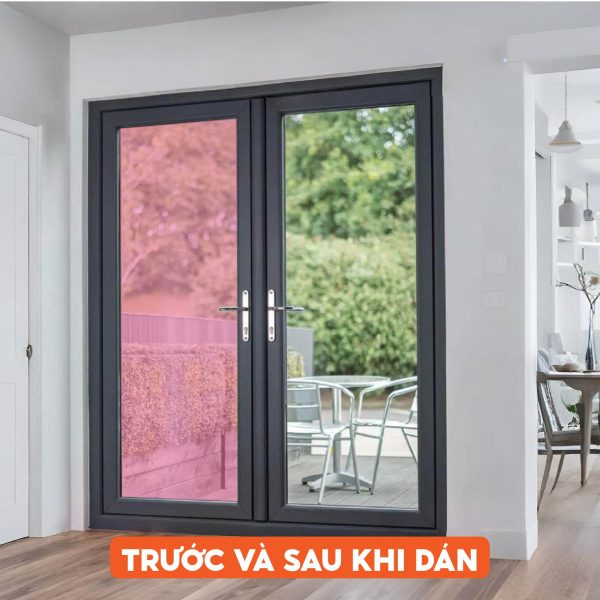 Phim dán kính màu hồng mã BC-60PK