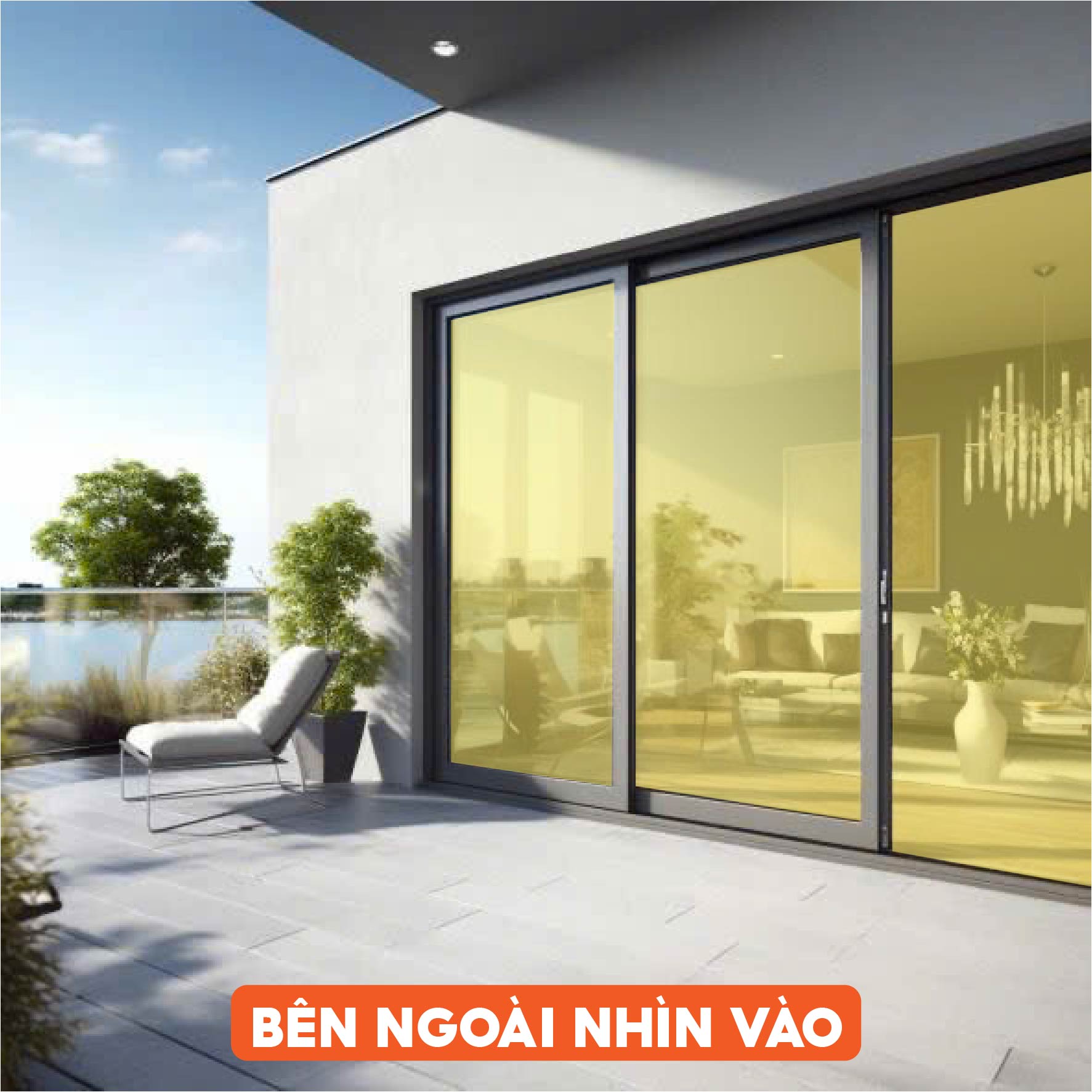 Phim dán kính màu vàng mã BC-65YC