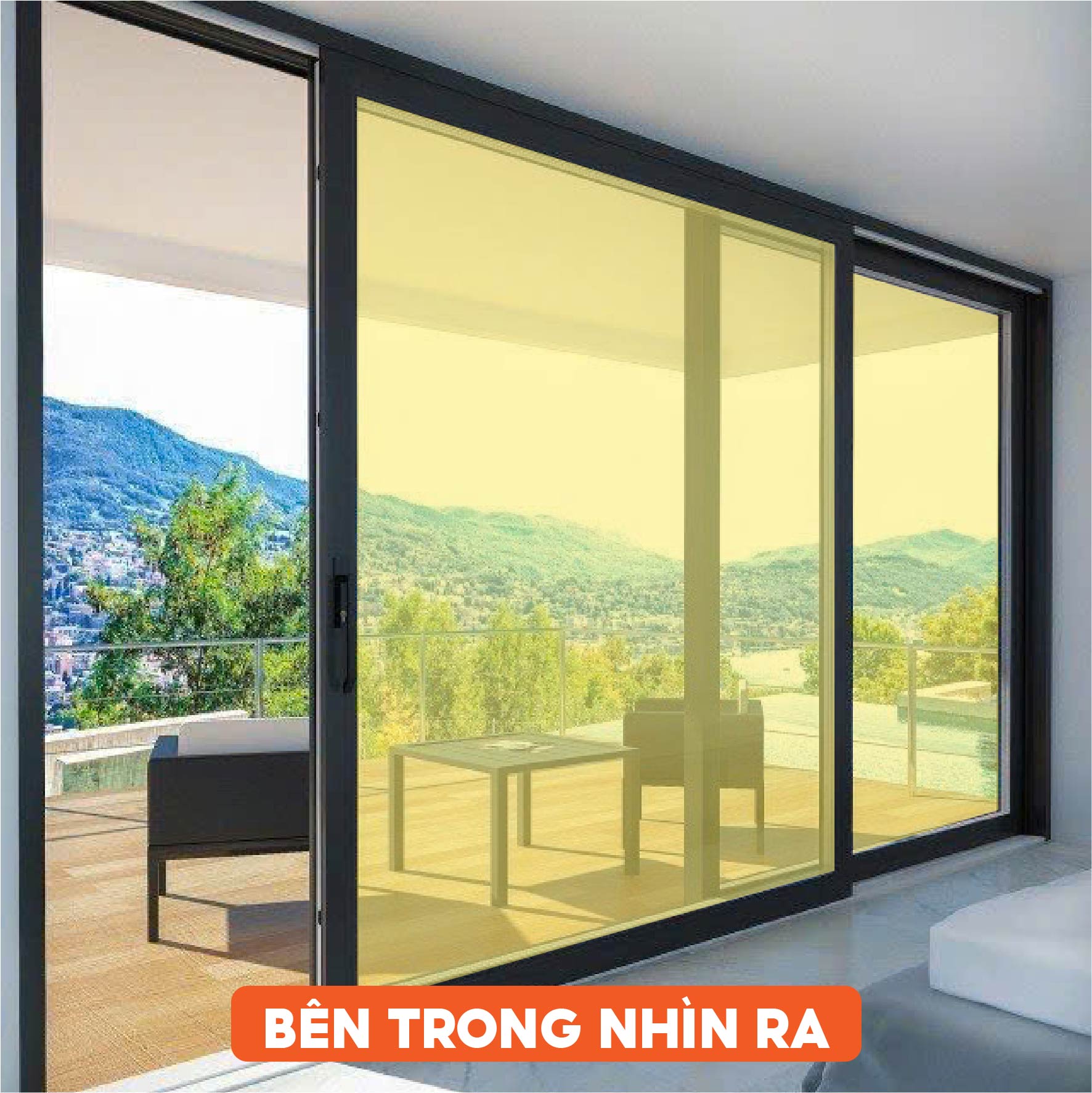 Phim dán kính màu vàng mã BC-65YC