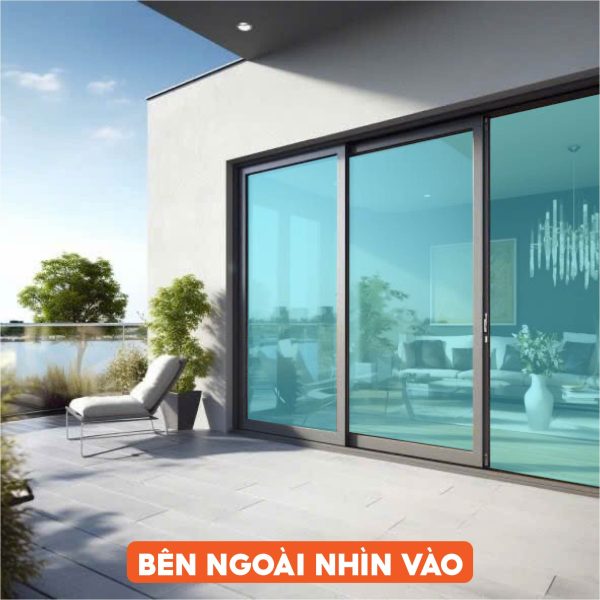 Phim dán kính màu xanh dương mã BC-TKL