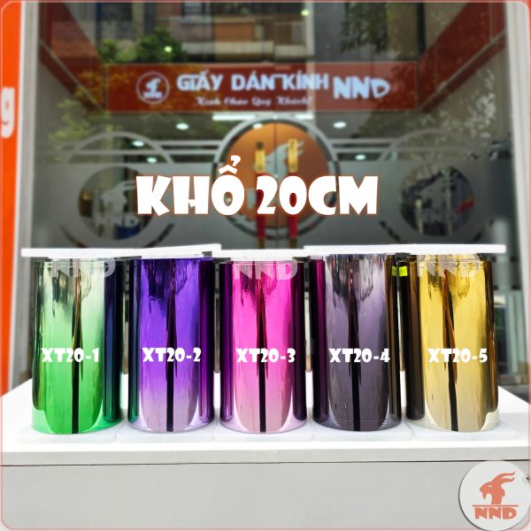 Phim cách nhiệt chống nắng kính lái cho xe tải khổ 20cm