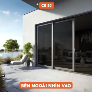Phim Cách Nhiệt UV400 Total Care Carbon Black mã CB20