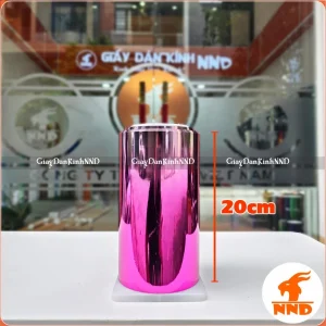 Phim Cách Nhiệt Kính Lái Xe Tải Màu Hồng Khổ 20cm | XT20-3