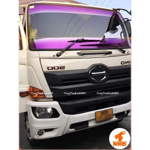 Phim Cách Nhiệt Kính Lái Xe Tải Màu Hồng Khổ 20cm | XT20-3