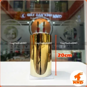 Phim Cách Nhiệt Kính Lái Xe Tải Màu Vàng Khổ 20cm | XT20-5
