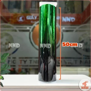 Phim Cách Nhiệt Kính Sườn Xe Tải Màu Xanh Lá Khổ 50cm | XT50-1