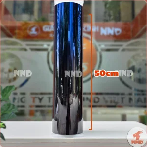 Phim Cách Nhiệt Kính Sườn Xe Tải Màu Xanh Cổ Vịt Khổ 50cm | XT50-2