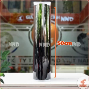 Phim Cách Nhiệt Kính Sườn Xe Tải Màu Đen Bạc Khổ 50cm | XT50-4