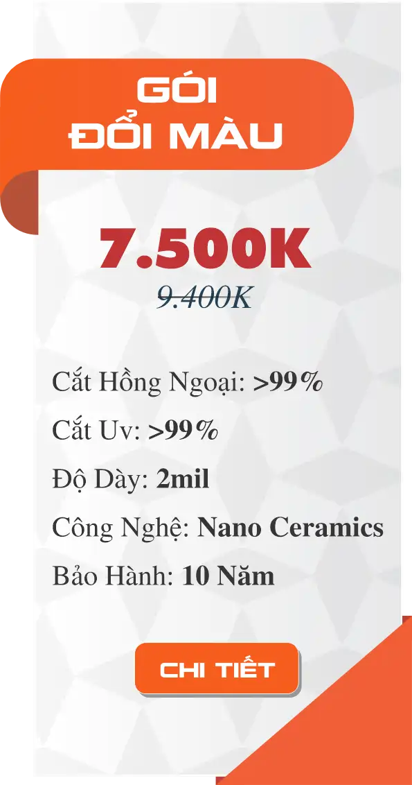 Gói phim cách nhiệt cho xe 7 chỗ, SUV.