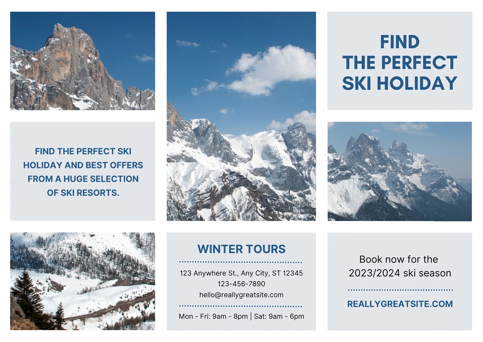 Catalogue du lịch theo mùa