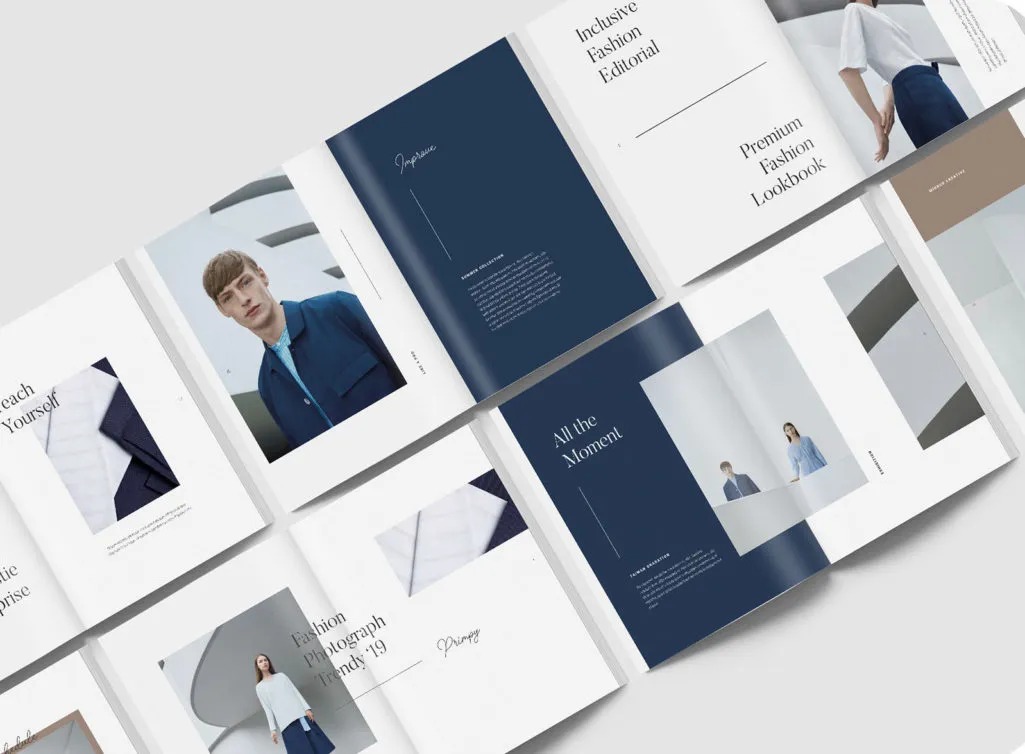 Catalogue lookbook thời trang (indd, idml)