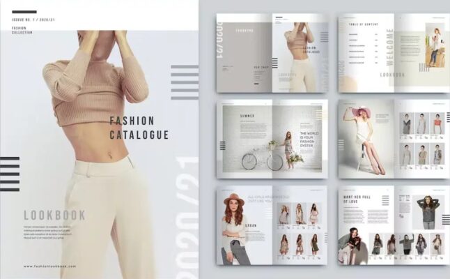 Catalogue thời trang số