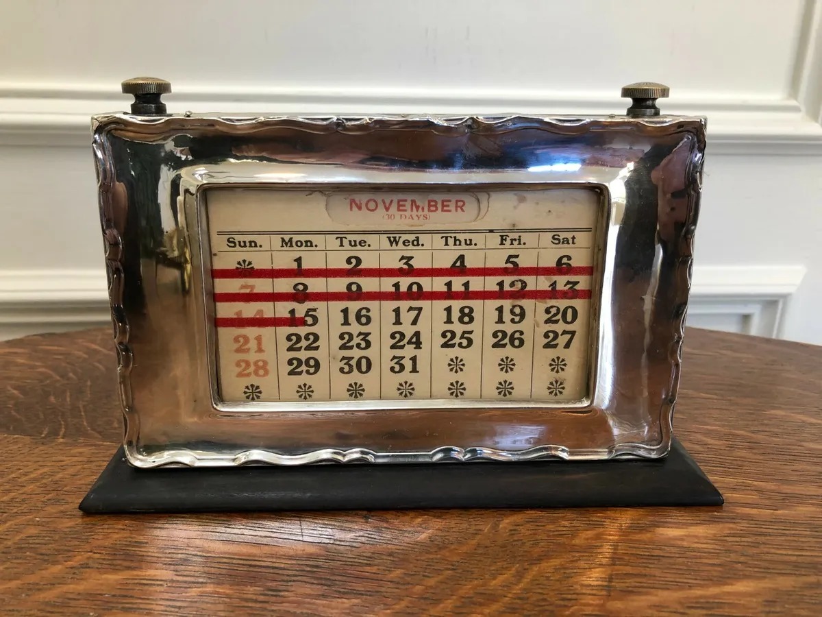 Lịch để bàn vintage