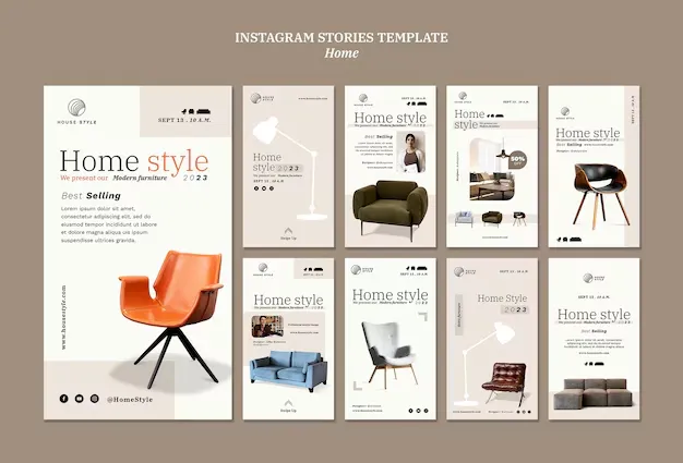 Mẫu catalog sản phẩm thiết kế nội thất (psd)