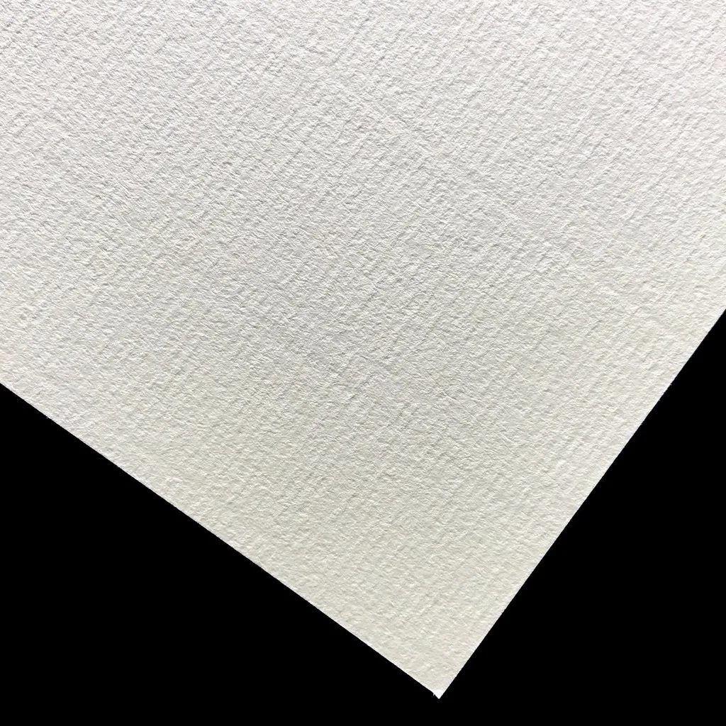 Bề mặt nhám của chất liệu giấy canson