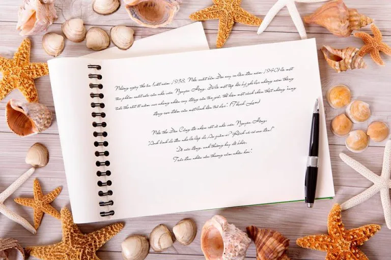 Cách đóng sổ tay văn học