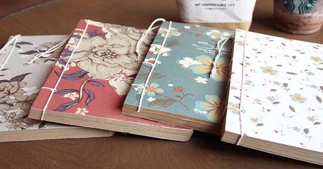 Hướng dẫn làm sổ tay handmade dễ thương