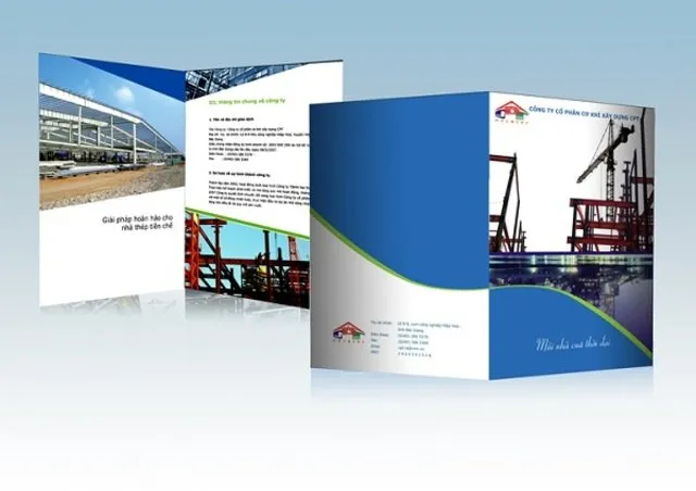 Catalogue mẫu cho công ty xây dựng CPT