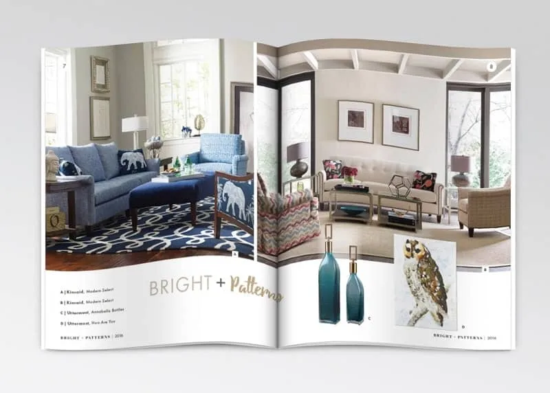 Catalogue nội thất phòng khách màu xanh kem