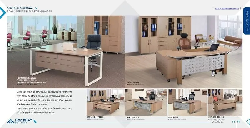 Catalogue nội thất văn phòng