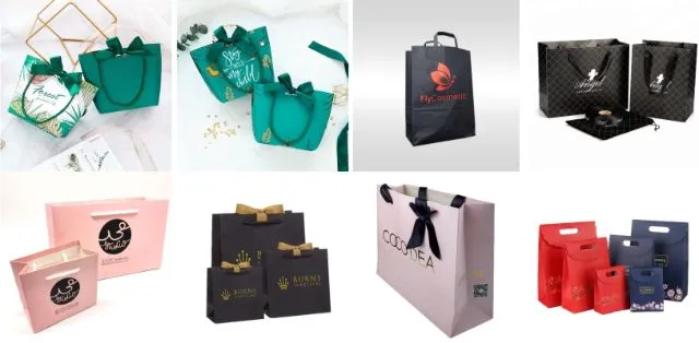 Chất liệu sử dụng cho túi giấy đựng quà