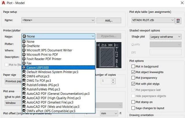 Chọn máy in màu cho cad