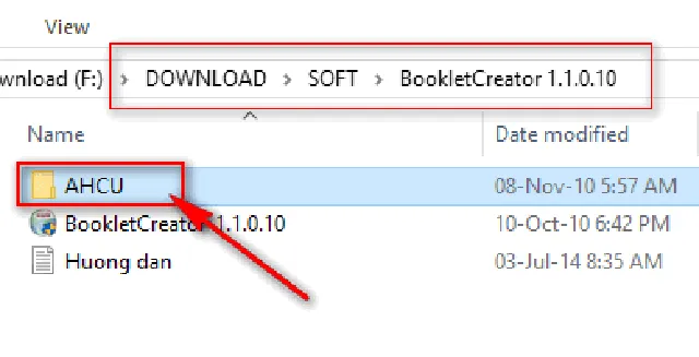 Giải nén và cài đặt chương trình