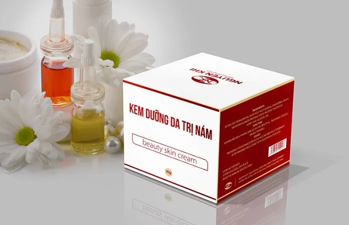 Hộp đựng kem dưỡng da trị nám
