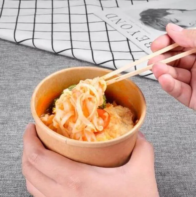 Mẫu hộp giấy đựng thức ăn vỉa hè