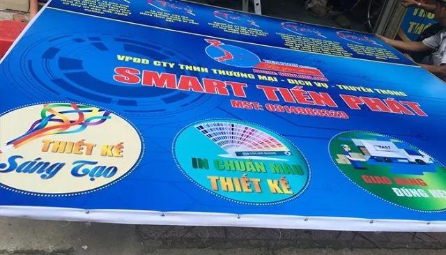 In hiflex không xuyên đèn