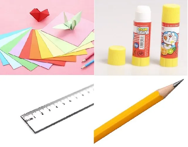 Làm hộp giấy nhiều ngăn cần chuẩn bị gì?