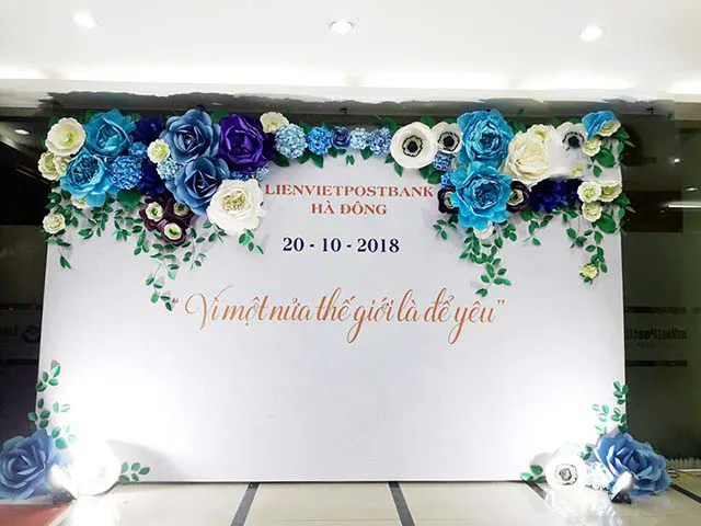 Mẫu backdrop LIENVIETPOSTBANK