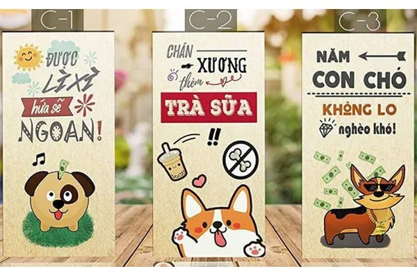 Lì xì tết giấy kraft