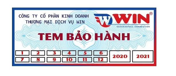 Mẫu tem niêm phong công ty Win Mẫu tem niêm phong công ty Win