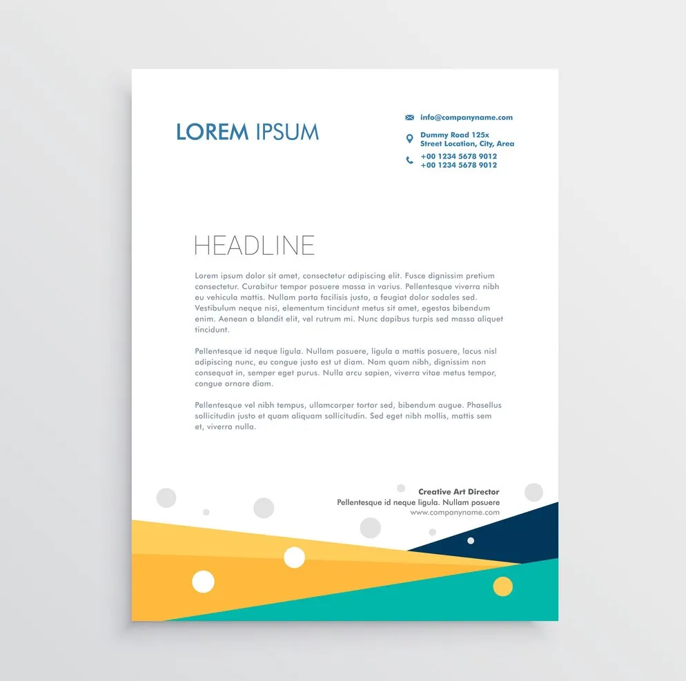 Mẫu tiêu đề thư của Lorem Mẫu tiêu đề thư của Lorem