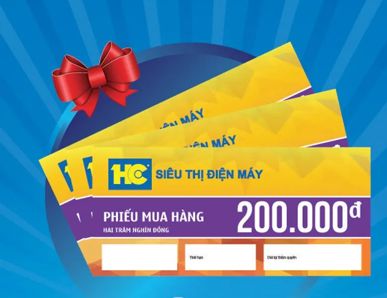 Phiếu mua hàng điện máy HC