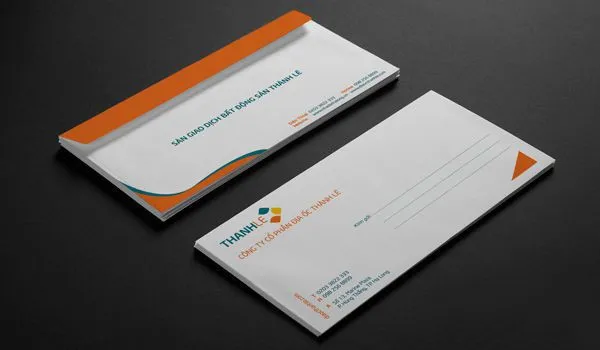 Mẫu phong bì khổ A6