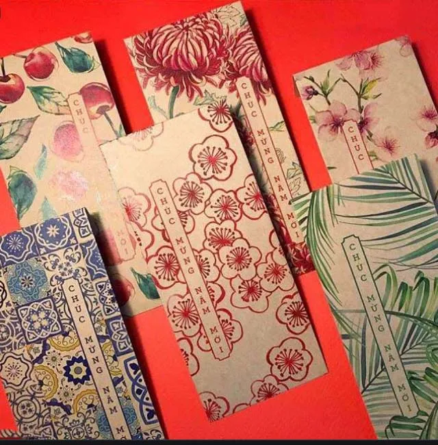 Quy cách để in bao lì xì kích thước chuẩn