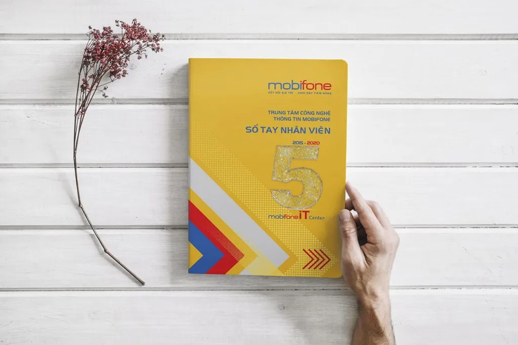 Sổ tay khâu chỉ cho công ty mobifone