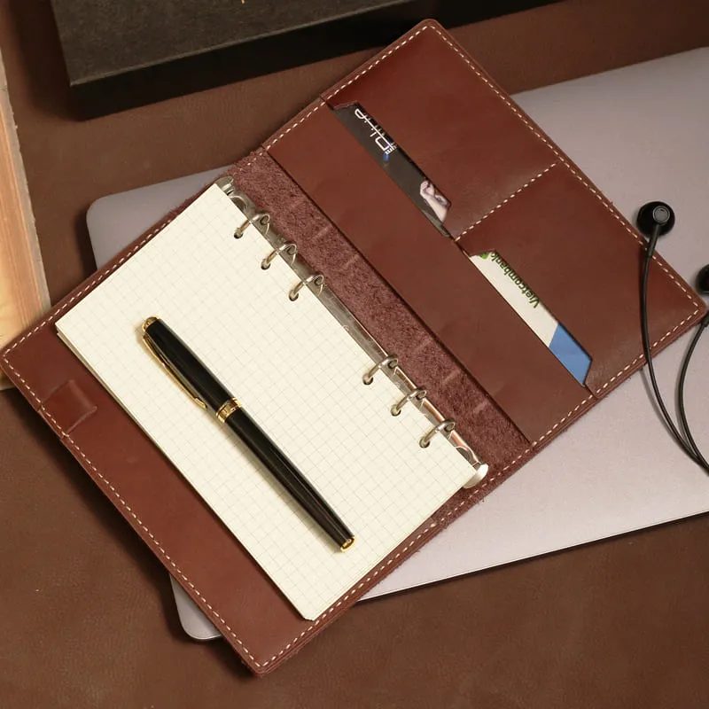 Mẫu sổ da gáy còng