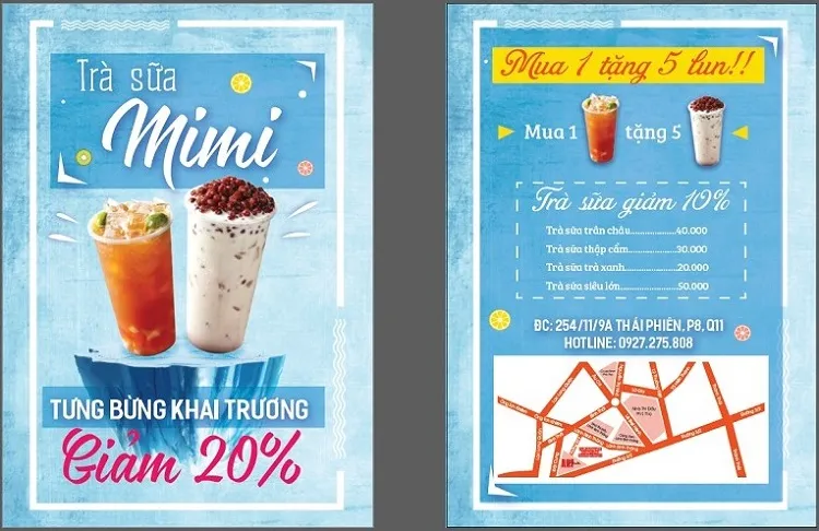 Tác dụng của tờ rơi khai trương