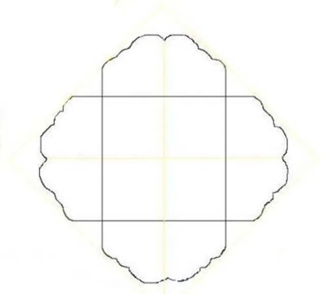 Tạo hình khung cho bao lì xì