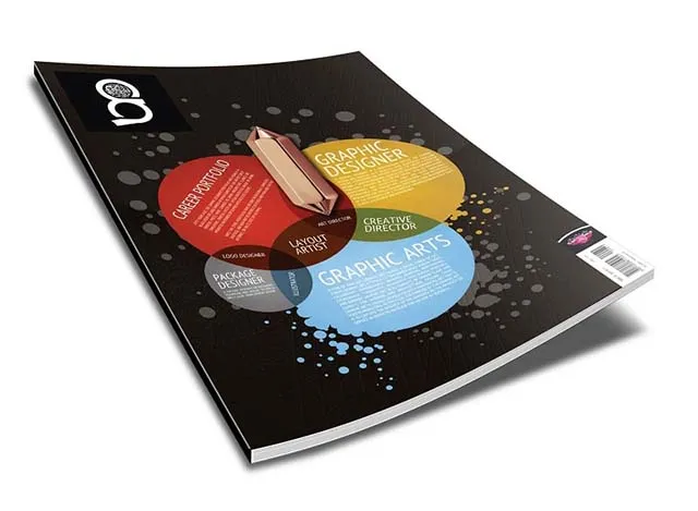 Tạp chí được làm từ giấy Bristol có độ bám màu cao