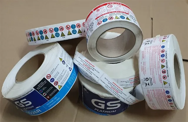 Tem cuộn có độ bền cao