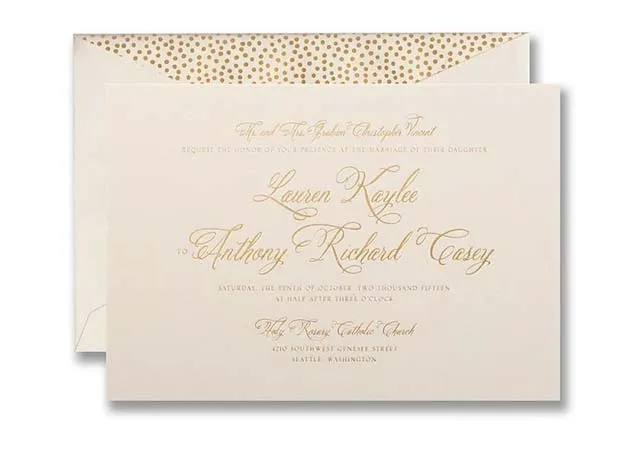 Thiệp cưới được in từ giấy Bristol