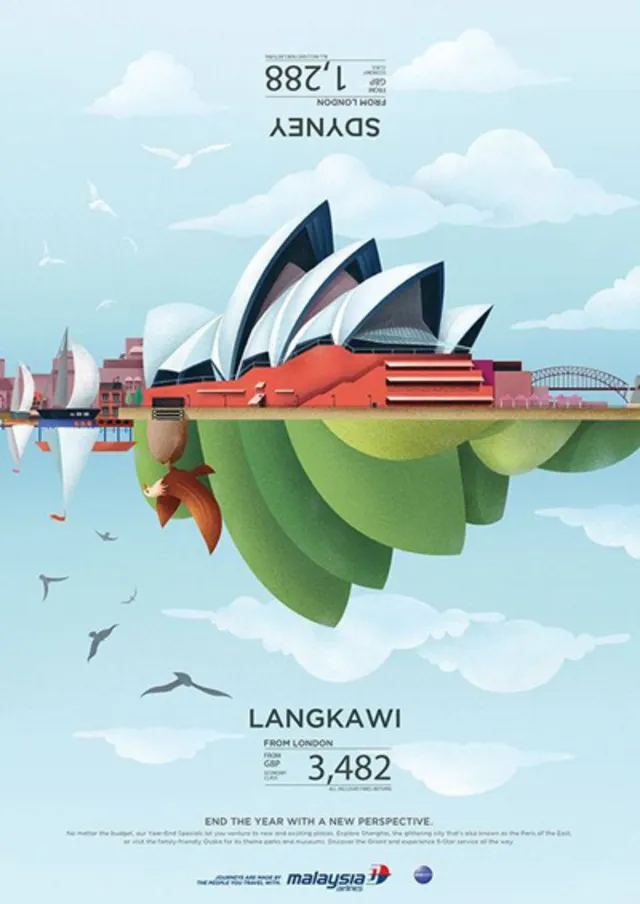 Chú ý tính đối xứng trong bố cục poster