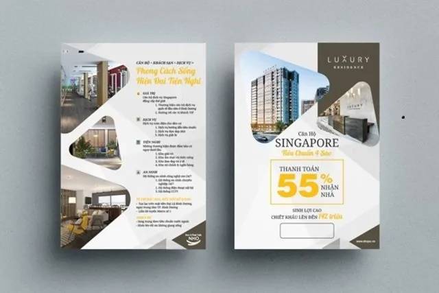 Mẫu tờ rơi bất động sản Dream House