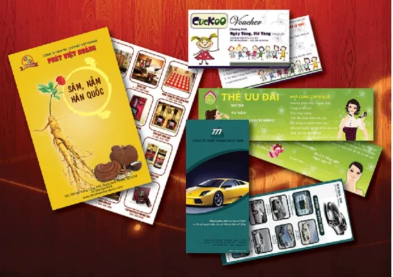 Giấy couche được ứng dụng vào in ấn