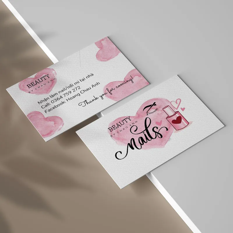 Vai trò của card visit nail