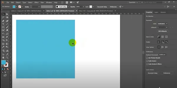 Dùng Rectangle Tool để vẽ khung nền mặt sau bao lì xì